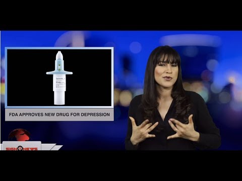 FDA approves new drug for depression (ASL - 3.7.19)