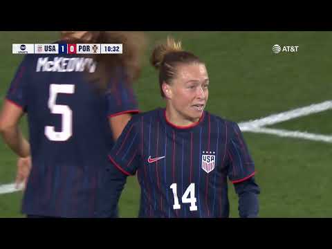 Bonus Full USWNT Game | USWNT vs Portugal | International Women’s Soccer 2025 (Oct 24) Game 1/2
