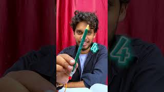 Aaj maine mangvai ye 6 unique pencils #shorts #pencil #pinkblue #sharpenner