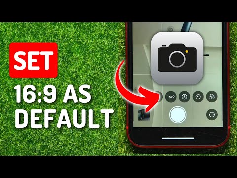 How to Set iPhone Camera Aspect Ratio to 16:9 as Default