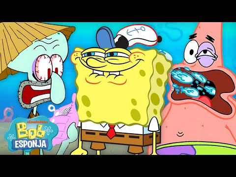 Bob Esponja | Maratón de la temporada 3 de Bob Esponja 🧽 | Compilación de 52 minutos | Español