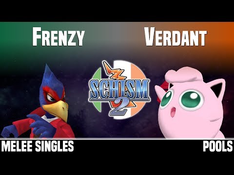 Schism 2 - 8BP | Frenzy (Falco) vs Verdant (Jigglypuff) - MELEE SINGLES - POOLS