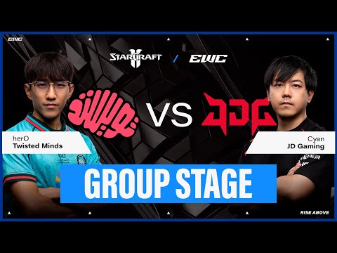 herO vs. Cyan | StarCraft II at EWC 25 - Day 1 -  Group Stage