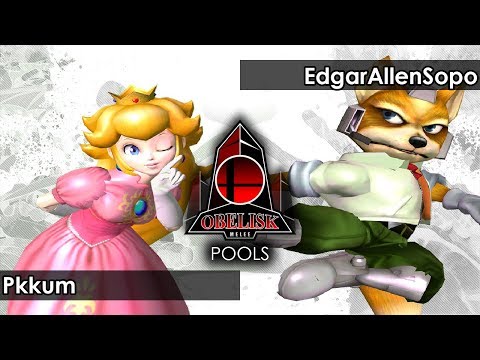 Melee: Pkkum (Peach) V EdgarAllenSopo (Fox) - Obelisk 103 Tournament SSBM