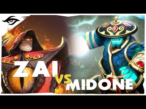 WHO WINS? ZAI WARLOCK vs MIDONE STORM SPIRIT | DotA 2