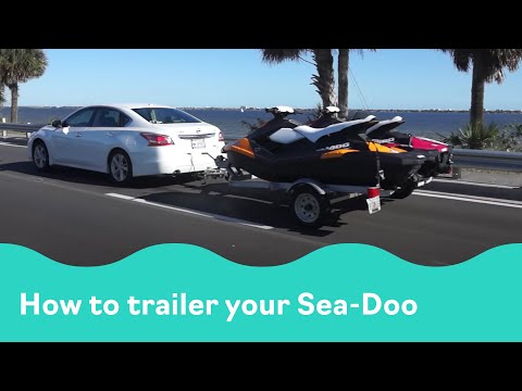 How to Properly Trail a Personal Watercraft | Sea-Doo