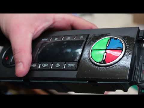 07-13 Chevy Tahoe\Silverado\HVAC Control overlay Repair