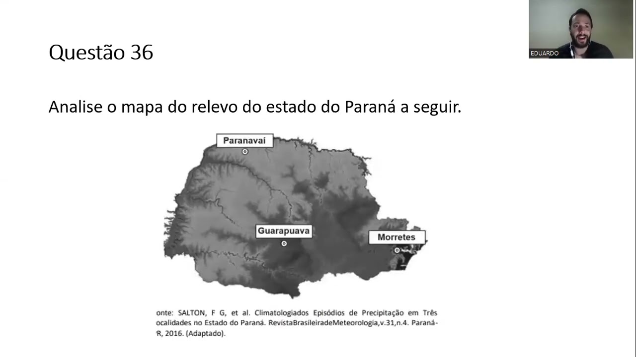 MARATONA MACKENZIE - GEOGRAFIA - EDUARDO AGOSTINHO