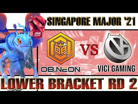 OB NEON VS VG - ELIMINATION RD LOWER BRACKET- SINGAPORE MAJOR DAY 7 DOTA 2 HIGHLIGHTS