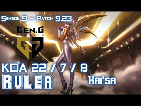 Gen Ruler KAI'SA vs MISS FORTUNE ADC - Patch 9.23 KR Ranked