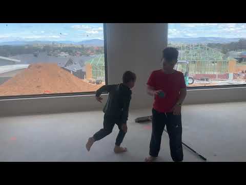 Tylan Playing Handball By Himself