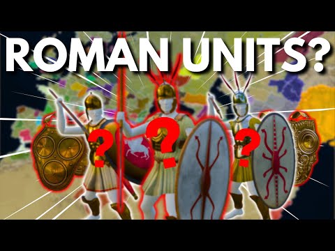 A Sneak Preview of the NEW ROMAN UNITS in RTR Imperium Surrectum - July Update ft. Mausolos + Biggus