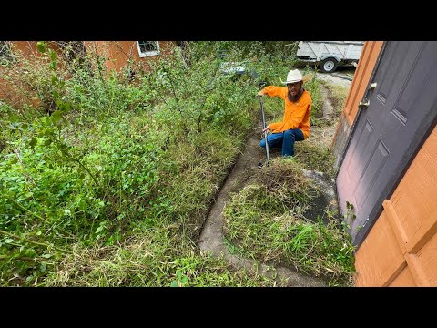 INJURED homeowner UNABLE to keep up with lawn so I SURPRISED HIM!