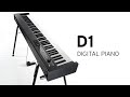 KORG D1 - The stylish digital piano in slim, compact designD1 mst