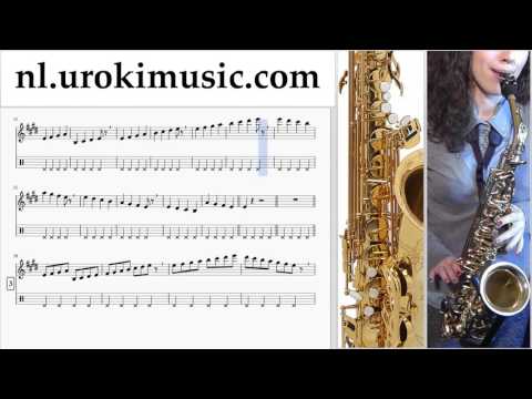 Saxofoon Leren Spelen (Tenor) Avicii - Wake Me Up Tablatura Deel#1 um-a799