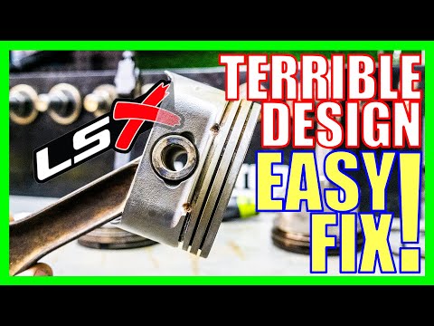 How To FIX Chevy’s LS Piston Mistake - Oil Consumption Fix In Minutes [DRILLING FOR OIL]