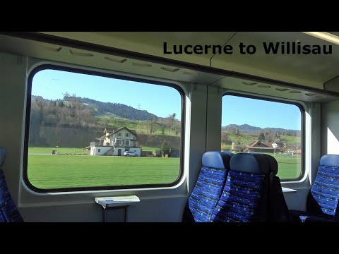 From Lucerne to Willisau in Switzerland
