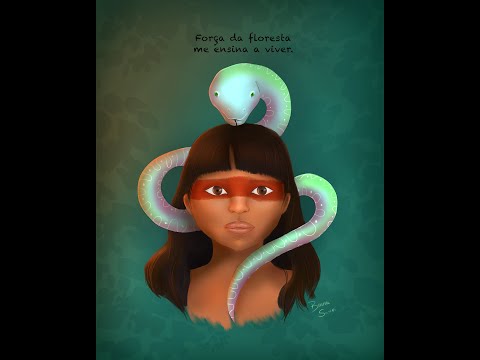 Jiboia Encantada (rezo kaxinawá katukina huni kuin)