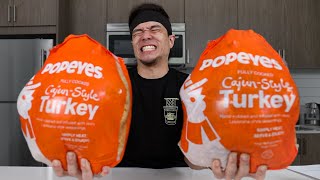 SOLD OUT Popeyes Cajun Thanksgiving Turkey! (x2)