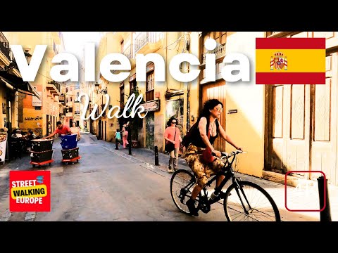 Valencia, Spain 🇪🇸 4K-HDR Walking Tour | Summer City Tour