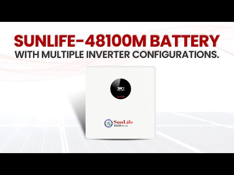 Sunlife-48100M Lithium Battery | SunLife Solar