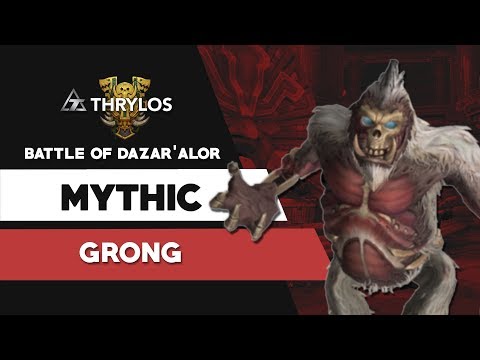 Thrylos Vs Grong Mythic - Battle of Dazar'alor - Rogue POV
