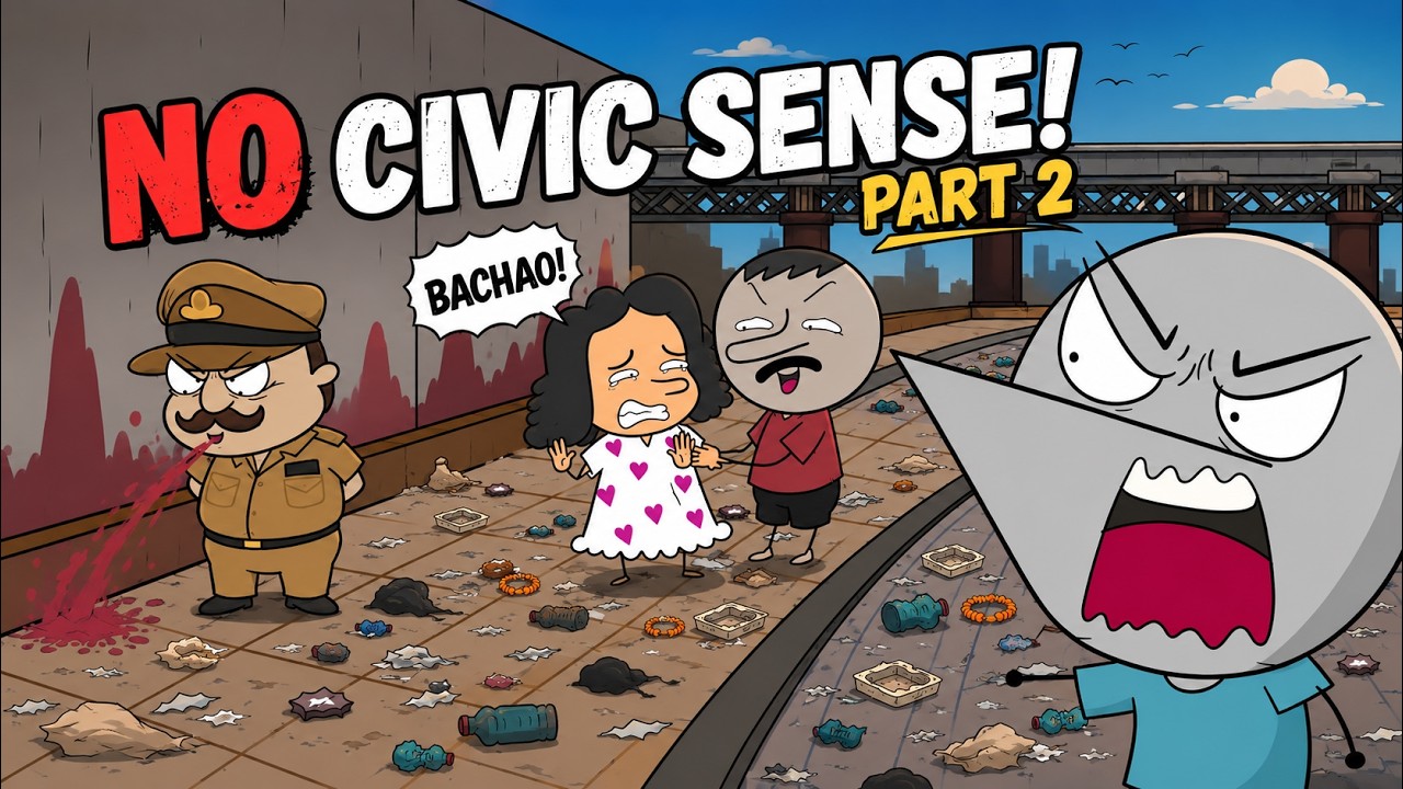 Indian Civic Sense | Ep 02 | Education & Pollution | Angry Prash