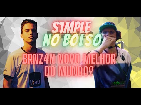 MIBR vs NAVI (Mapa Dust 2 - MD1) BLAST - BRNZ4N vs S1MPLE | Melhores momentos com comentário do Vô