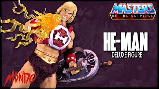 Mondo Masters of the Universe He-Man Deluxe Collectible Figure @TheReviewSpot