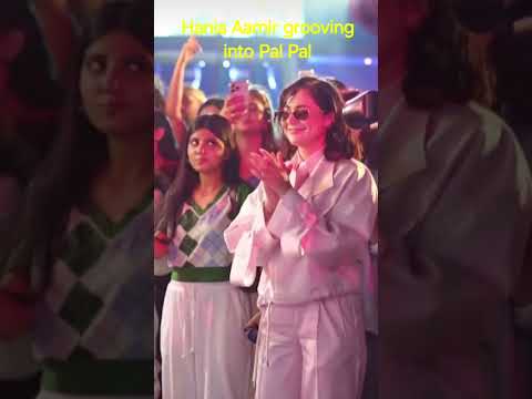 Hania Aamir at revive launch vibing to Pal Pal 🎶 #haniaamir #palpal #revive #concert