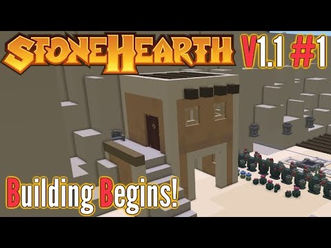 Stonehearth | Ep 1 | The Oasis Of Profits! | v1.1 Gameplay!