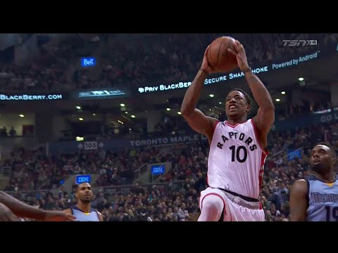Raptors Highlights: DeRozan's Double-Clutch Dunk - February 21, 2016