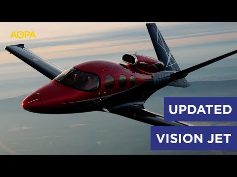 Neuer Cirrus SF50 Vision Jet der 3. Generation