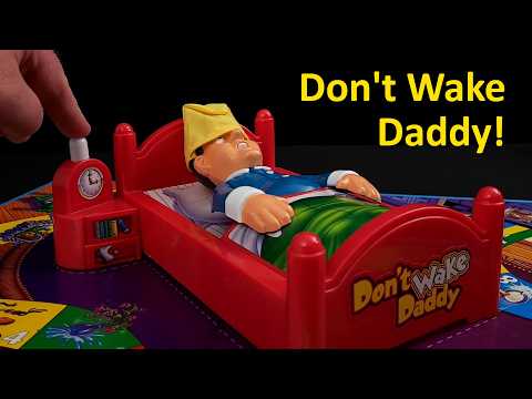 30 Years of Don't Wake Daddy! - Board Game Review - 1992 Parker Bros. vs. 2025 Goliath Games