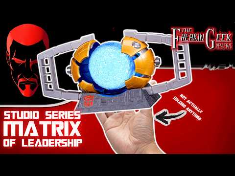 LIGHT THE TOUCH! | Studio Series '86 MATRIX OF LEADERSHIP: EmGo's Transformers Reviews