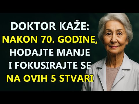 Hodanje nakon 70. vas može brže postarati. Ovih 5 savjeta doktora mogu vam spasiti život!