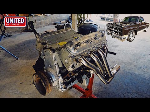 LS Swapping a Squarebody C10 | PECOS GETS A NEW HEART | Part 1