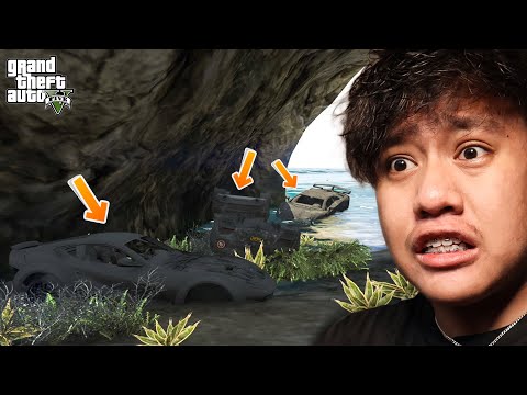 I Found the Secret LUXURY Cars Scrap Yard sa GTA V! I