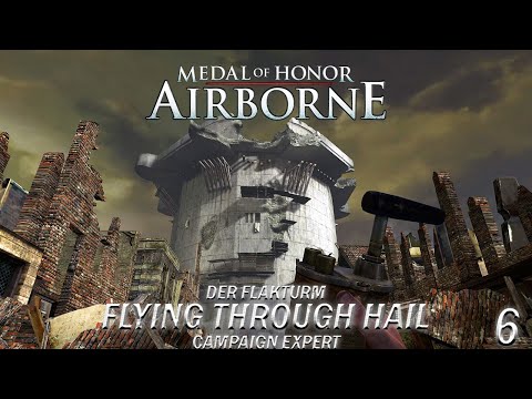 Medal of Honor Airborne: Der Flakturm | Flying Through Hail  | Expert Gameplay