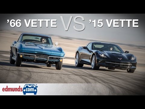 Chevrolet Corvette Stingray: 1966 vs. 2015  | A Comparison 50 Years in the Making