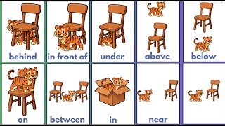 Prepositions of Place for kids