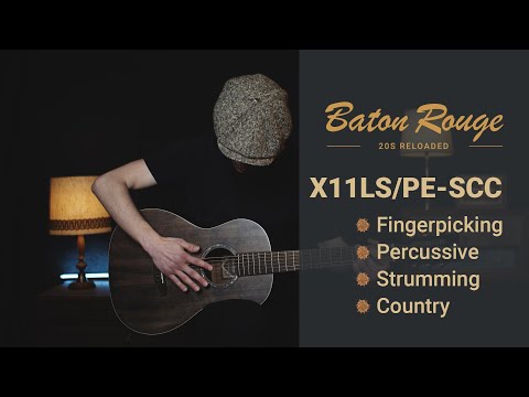 Демонстрация звучания электроакустической гитары Baton Rouge X11LS/PE
