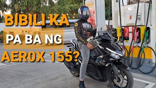 TEST DRIVE|PERFORMANCE AND ACTUAL FUEL CONSUMPTION TEST OF AEROX 155 2023!