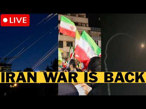 BREAKING: IRGC Launch Missiles On Israel - IRAN WAR RETURNS - LIVE Coverage