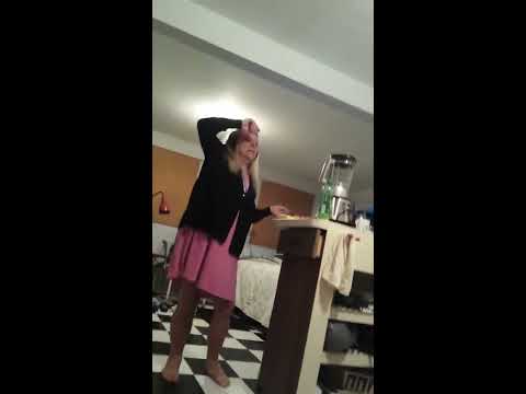 My mom drunk dancing to prince Erotic City