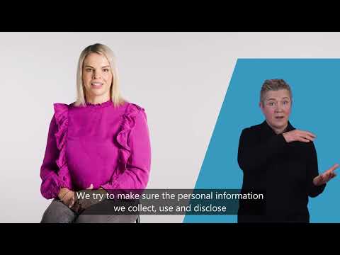 How to Sign Data Protection Act in Auslan