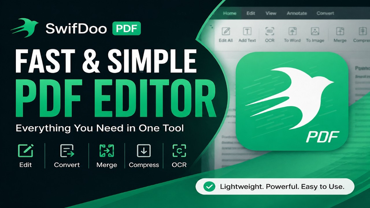 SwifDoo PDF Pro Review — Fast, Simple PDF Editing That Actually Works