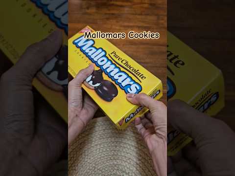 Yummy Mallomars Cookies from Nabisco #shorts #new #satisfying #viral #subscribe #asmr