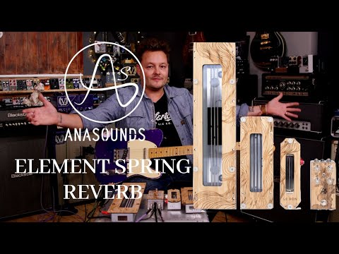 Anasounds Element Spring Reverb Tank / Pedal - Premium Bundle image 2