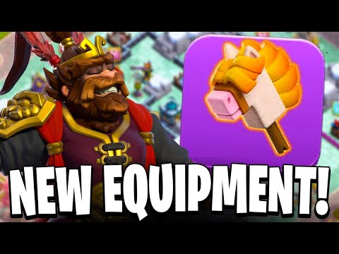 Cloud Contest Reveals NEW Barbarian King Equipment! (Clash of Clans)